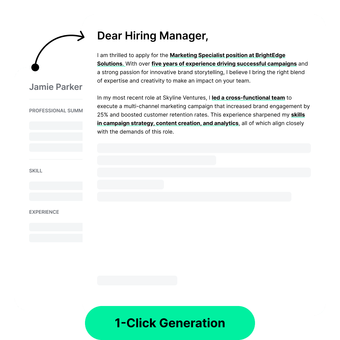 resume integration
